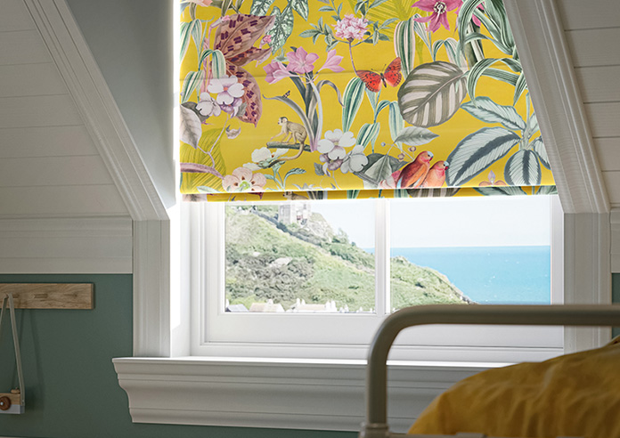 Barbados, Sunburst - Motorised Roman Blind - Image 5